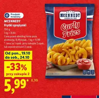 Frytki sprężynki McEnnedy
