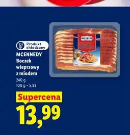 Lidl Boczek wieprzowy z miodem Mcennedy oferta