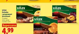 Lidl Herbatka z korzennymi przyprawami morela, rokitnik i imbir Vitax oferta