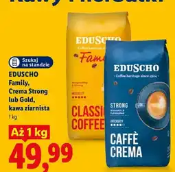 Lidl Kawa ziarnista Family Eduscho oferta