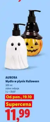 Lidl Mydło w płynie Halloween Aurora oferta