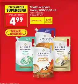 Biedronka Mydło w płynie Linda Aloes oferta