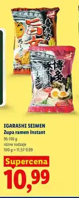 Lidl Zupa ramen instant Igarashi Seimen oferta