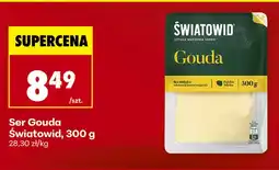 Biedronka Ser gouda w plastrach Światowid oferta