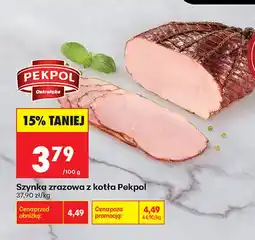 Biedronka Szynka zrazowa z kotła Pekpol oferta