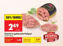 Biedronka Ozorki w galarecie Pekpol oferta