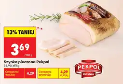 Biedronka Szynka pieczona Pekpol oferta