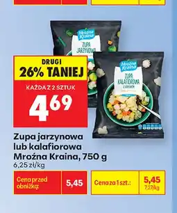 Biedronka Zupa jarzynowa Mroźna Kraina oferta