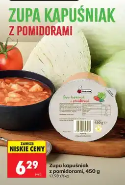 Biedronka Zupa kapuśniak z pomidorami Biedronka oferta