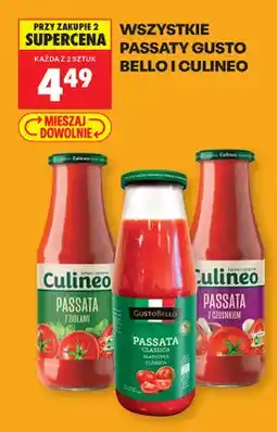 Biedronka Passaty Gusto Bello i Culineo oferta