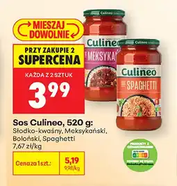Biedronka Sos boloński Culineo oferta