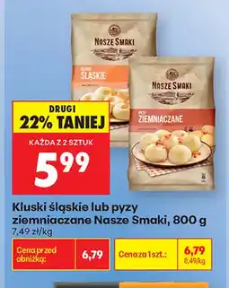 Biedronka Kluski śląskie Nasze Smaki oferta