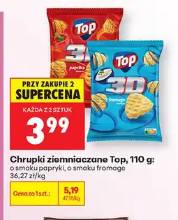 Biedronka Chrupki ziemniaczane o smaku fromage Top oferta