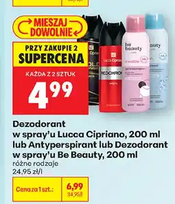 Biedronka Antyperspirant Be Beauty oferta