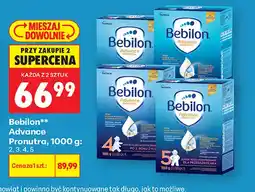 Biedronka Mleko modyfikowane Bebilon Advance Pronutra 3 oferta