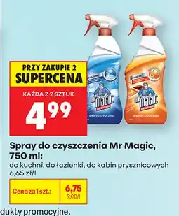 Biedronka Spray do czyszczenia do kuchni Mr Magic oferta