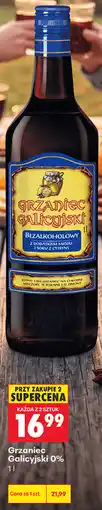 Biedronka Grzaniec Galicyjski 0% oferta