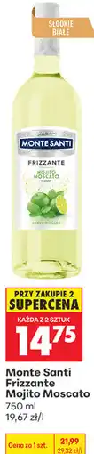 Biedronka Wino Monte Santi Frizzante Mojito Moscato oferta