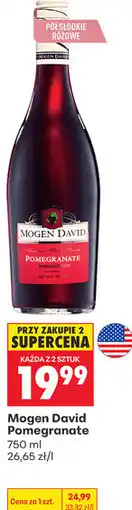 Biedronka Wino Mogen David Pomegranate oferta