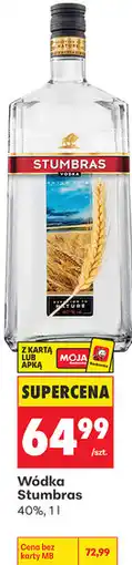 Biedronka Wódka Stumbras 40% oferta