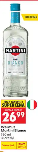 Biedronka Wermut Martini Bianco oferta