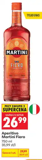 Biedronka Aperitivo Martini Fiero oferta
