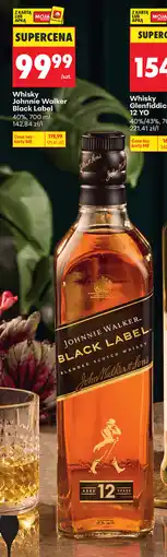 Biedronka Whisky Johnnie Walker Black Label oferta