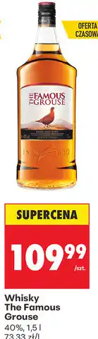 Biedronka Whisky The Famous Grouse oferta