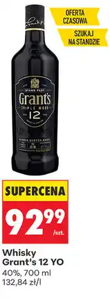 Biedronka Whisky Grant's 12 YO oferta