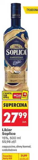 Biedronka Likier Soplica 15% oferta
