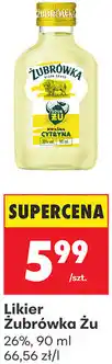 Biedronka Likier Żubrówka Żu oferta