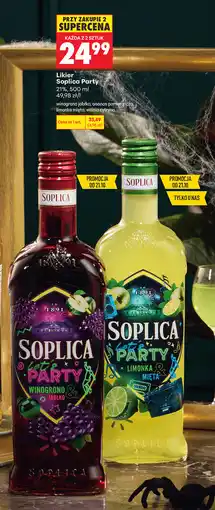 Biedronka Likier Soplica Party 21% oferta