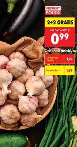 Biedronka Czosnek polski, szt oferta