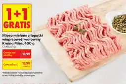 Biedronka Mięso mielone z łopatki wieprzowej i wołowiny Kraina Mięs oferta