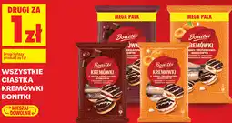 Biedronka Ciastka kremówki Bonitki oferta