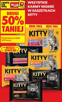 Biedronka Mokra karma dla kota w saszetkach Kitty oferta