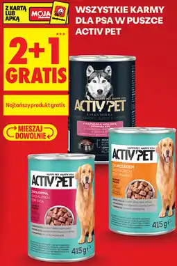 Biedronka Karma dla psa w puszce Activ Pet oferta