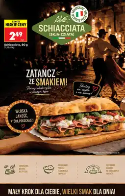Biedronka Pieczywo włoskie Schiacciata oferta