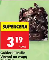 Biedronka Cukierki Truffle Wawel na wagę oferta