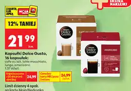 Biedronka Kapsułki Dolce Gusto, 16 kapsułek oferta