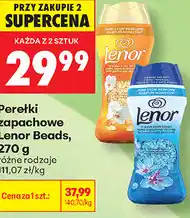Biedronka Perełki zapachowe Lenor Beads oferta