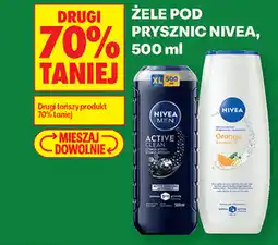Biedronka Żel pod prysznic Nivea oferta