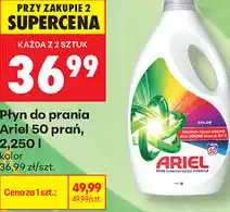 Biedronka Płyn do prania Ariel 50 prań oferta