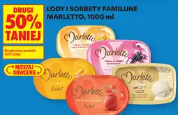 Biedronka Lody i sorbety familijne Marletto oferta