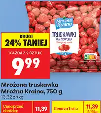 Biedronka Mrożona truskawka Mroźna Kraina oferta