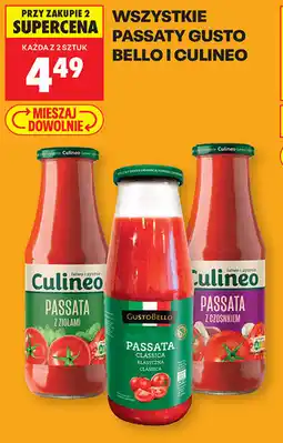 Biedronka Wszystkie passaty Gusto Bello i Culineo oferta