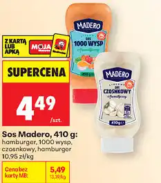 Biedronka Sos Madero oferta