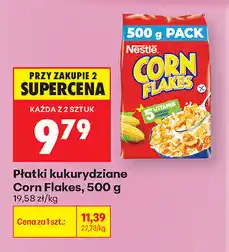 Biedronka Płatki kukurydziane Corn Flakes Nestlé oferta