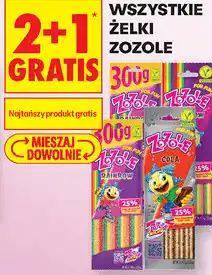 Biedronka Wszystkie żelki Zozole oferta