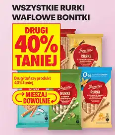 Biedronka Wszystkie rurki waflowe Bonitki oferta